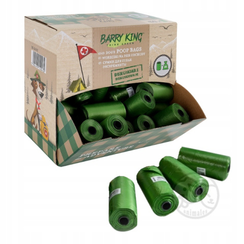 Barry King Woreczki na odchody biodegradowalne ECO 1 rolka