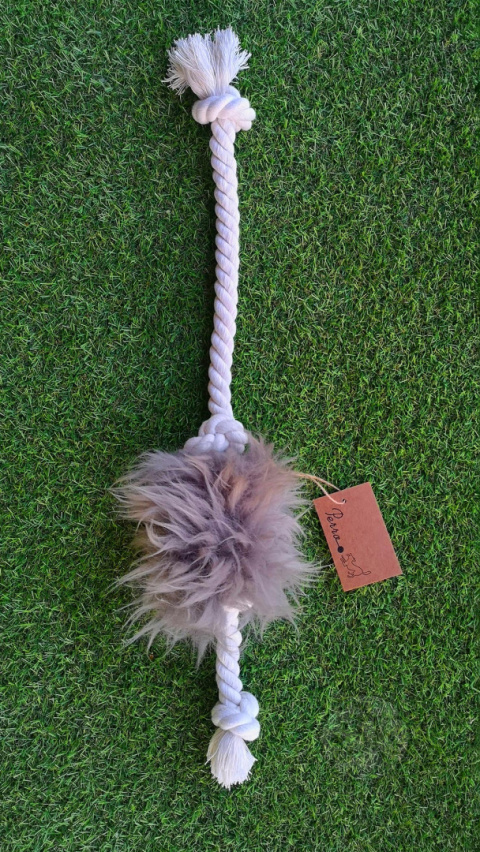 PERRO Naturalny szarpak dla psa z owcą 50cm